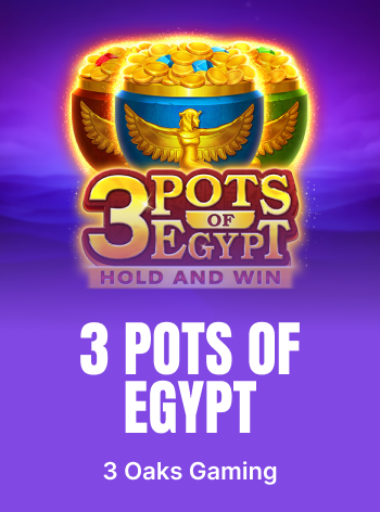 3 Pots of Egypt - египетский слот с сокровищами